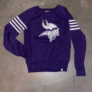 Vikings NFL sweater. BRAND 47. Women L. Never worn